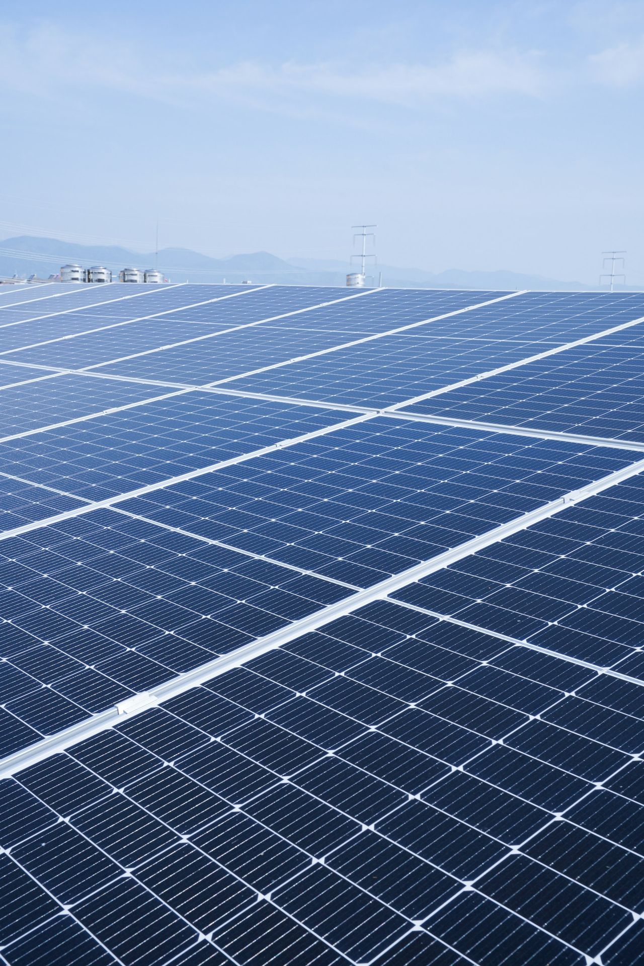 Solar panels installation in Lebanon rooftop